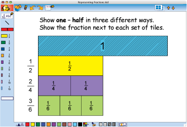 Kidspiration Fraction Tiles